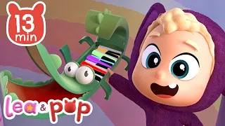 Aprende los colores con el piano mágico de Pop 🌈🎹 vídeos infantiles de Lea y Pop