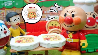 アンパンマン の ピザをとどけよう  おもちゃ アニメ【ドラえもん】