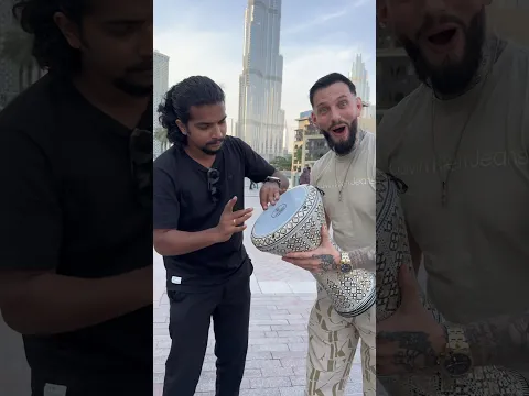 Indian man surprised me how he beat at darbuka😱 #alrafaelo #darbuka #india