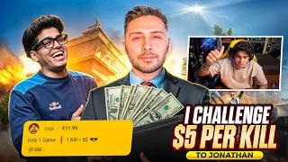 I Paid Jonathan Gaming 5$ Per Kill 😧