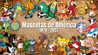 TODAS las MASCOTAS de las COMPETENCIAS DEPORTIVAS de AMÉRICA