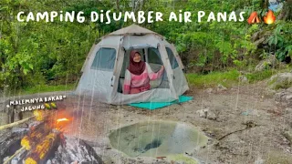 camping 🏞️ di sumber air panas #adayinmylife #minivlog #adventure