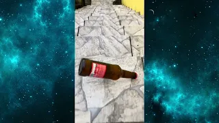 BOTTLES VS STAIRS SATISFYING ASMR