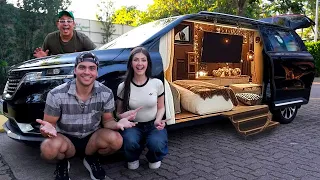 TRANSFORMEI O MEU CARRO EM UMA CASA !!! (COM QUARTO GAMER)