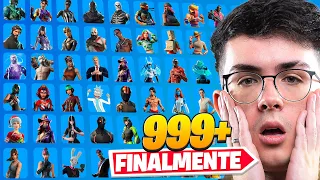Lembrei a senha... MEU INVENTÁRIO no FORTNITE depois de 6 anos!