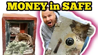 FOUND MONEY IN SAFE From Abandoned Storage Unit / Storage Wars
