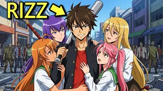 Loser Rizz His Crush To Survive Zombie Outbrake | Anime Recap