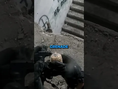 His airsoft grenade exploded in his hand.💀