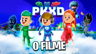 VIRAMOS OS PJ MASKS COM SUPER PODERES NO PK XD O FILME