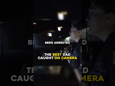 The Best Dad Caught On Camera #cops #wholesome