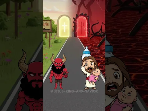 Jesus' Child is in Danger! Scroll or Save? WWJD? #quiz #biblequiz #jesusquiz #jesuslovesyou