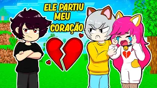 DECEPÇÃO AMOROSA DA MIAUZINHA NO MINECRAFT! 💔
