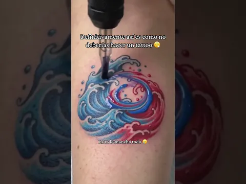 Le dije que fuera un tattoo realista y me dio esto jajaja