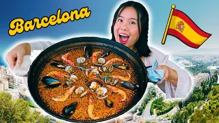 What I eat in a day in Barcelona 🇪🇸