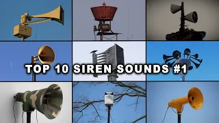 The 10 Most Terrifying Siren Sounds in the World 😱 | Part 1