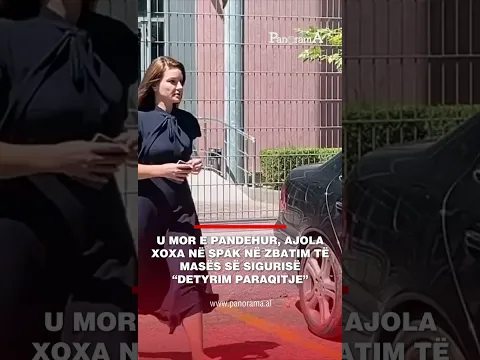 U mor e pandehur, Ajola Xoxa në SPAK në zbatim të masës së sigurisë “detyrim paraqitje”
