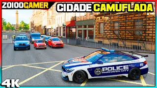 CIDADE CAMUFLADA - SERÁ QUE VAI CONSEGUIR? - FORZA HORIZON 4 - GAMEPLAY 4K 60FPS