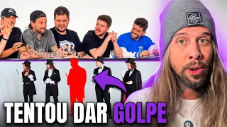 Quase DEU RUIM na gravação com "Aqueles Caras"