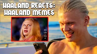Erling Haaland Reacts: FUNNIEST Haaland Memes!