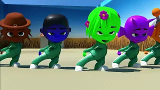 The Sprunkies plays The Squid Game (Incredibox Sprunki Animation)
