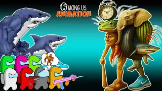 Among Us & Tralalero Tralala Vs. TRIPA TROPA TRALALA LIRILIRA | Among Us Funny Animation