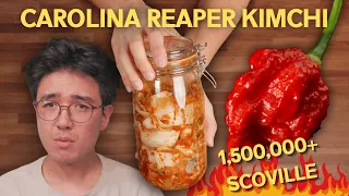 I Tried Making Kimchi With Carolina Reapers