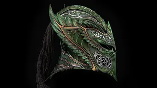 DIY Elven Lord Leather Helmet Tutorial