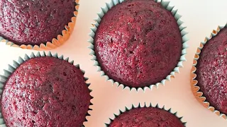 Red Velvet Cupcakes recipe وصفة كاب كيك رد فلفت