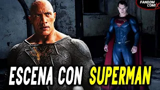 FILTRAN post créditos de Black Adam | ¿SUPERMAN regresa con Henry Cavill?