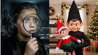 THE SNEAKY ELF MYSTERY! 🕵️‍♂️ Can Aubrey and Caleb Solve the Secret? BEST OF Sneak Elf on the Shelf