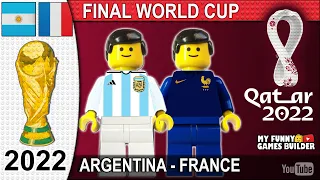 World Cup Final 2022 • Argentina vs France 4-2 (3-3) • Qatar 2022 All Goals Highlights Lego Football