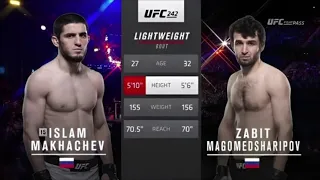 Ислам Махачев vs Забит Магомедшарипов | Полный бой