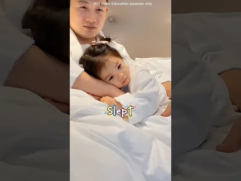 A Girl Who Could Only Sleep Holding Her Father’s Hand. #shorts