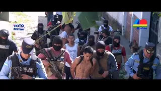 Capturan a seis cabecillas de la Pandilla 18 en San Pedro Sula