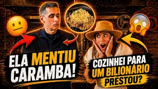 EU FIZ UM BILIONÁRIO COMER COMIDAS QUE RICOS NÃO COMEM(mas deveriam) | Chef Ju Lima & Flavio Augusto