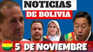 🔴  Noticias de Bolivia de hoy  5 de noviembre, Noticias cortas de Bolivia hoy 5 Informativo  🎤