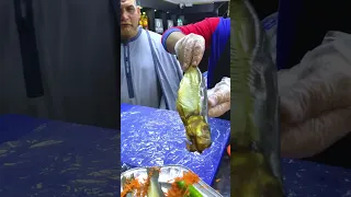 اكبر فسيخ ورنجه في العالم 😱
