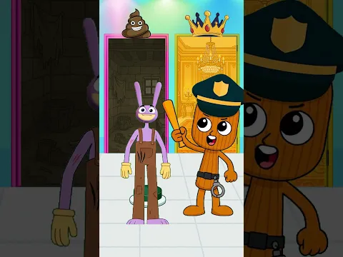 POV 🩷😎💖 Pinki and Jax want to get into the rich room…| Rich or Poor | Incredibox Sprunki