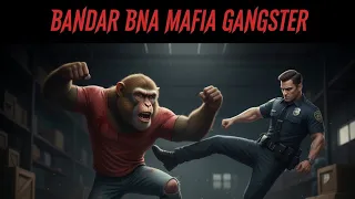 Bandar bana mafia gangster☠️👿 | Bandar ab had paar karaha hai🤙🔥 | #asifvlogs ##bandaraicartoon 