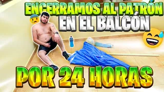 ENCERRAMOS 24 HORAS EN UN BALCON A MARCOS GTON🤣