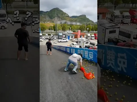 He Saves All the Fruits but Runs for His Life
