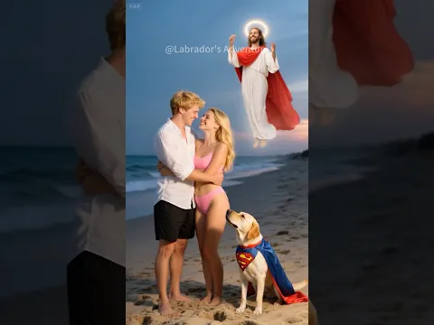 Love Under Spell: Wife to Dog Saved! Divine Puppy Power! #jesus #shorts #animation #cartoon #dog