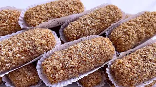 بيضة وزوج مغارف مرغرين تقدري تحضري بيهم اسهل والذ قاطو 💯 ساهل وبنين ويخرج كميات كبيرة و يذوب فالفم