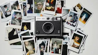 富士 instax MINI EVO 开箱｜先选后印的数码机，还算「一次成像」吗？｜VLOGMAS 007 | cbvivi