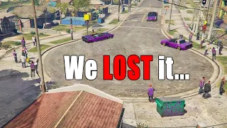 How BALLAS took over Grove Street in GTA5?