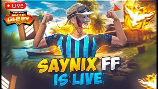 LIVE ON 🔴SAYNIX ON FIRE !!! ❤ ROAD TO 1M ❤ #saynixff #freefire  #FFRTG2026