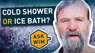 Cold Shower VS Ice Bath: Which one is better? #AskWim