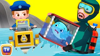 ChuChu TV police saving the dolphins - underwater episode - Fun Stories for Children