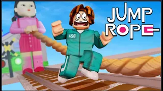 Roblox live 🔴 playing jump rope squid game #roblox