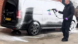Satisfying Mercedes Benz V-Class ASMR Wash